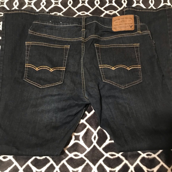 Slim Dark Wash AE Jeans - Picture 4 of 6
